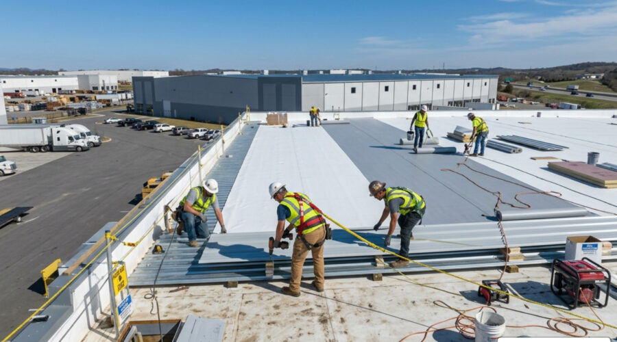 industrial roofers near me