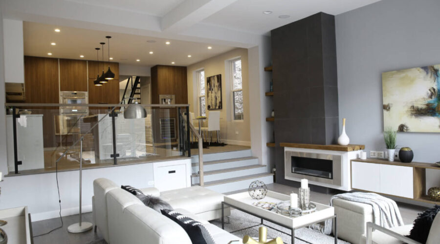 smart home setup cost modern automated living room