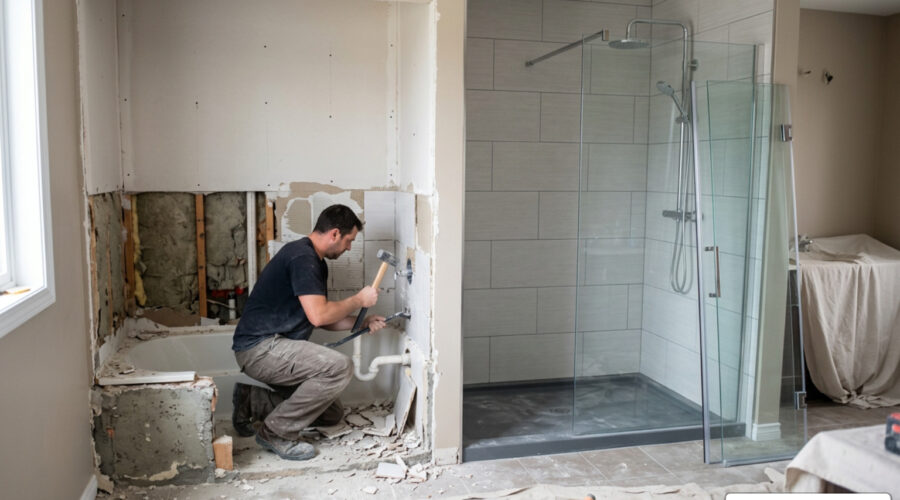 cost to replace bathtub with shower